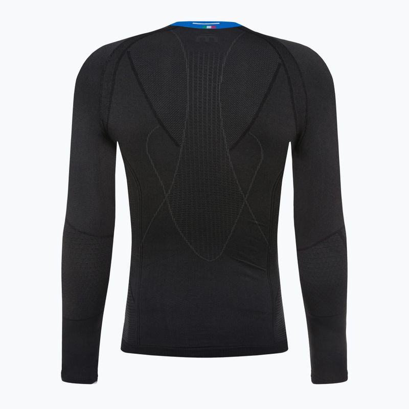 Pánské termoakční tričko Mico Odor Zero Round Neck nero 7