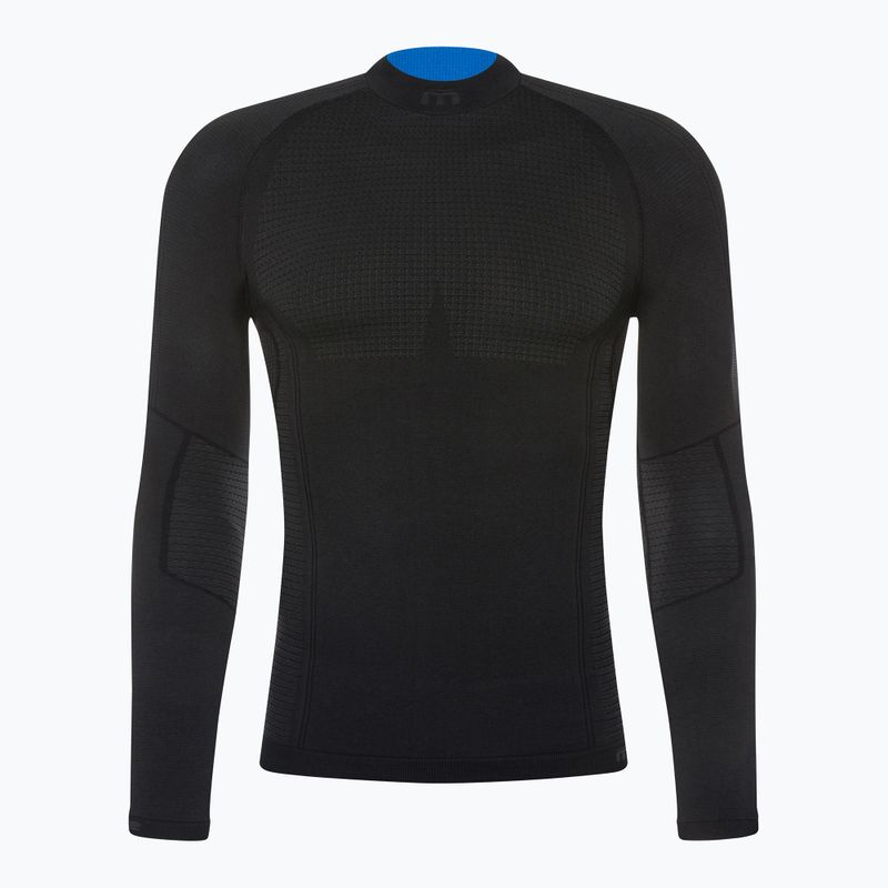 Pánské termo tričko Mico Odor Zero Mock Neck černé IN01451 6