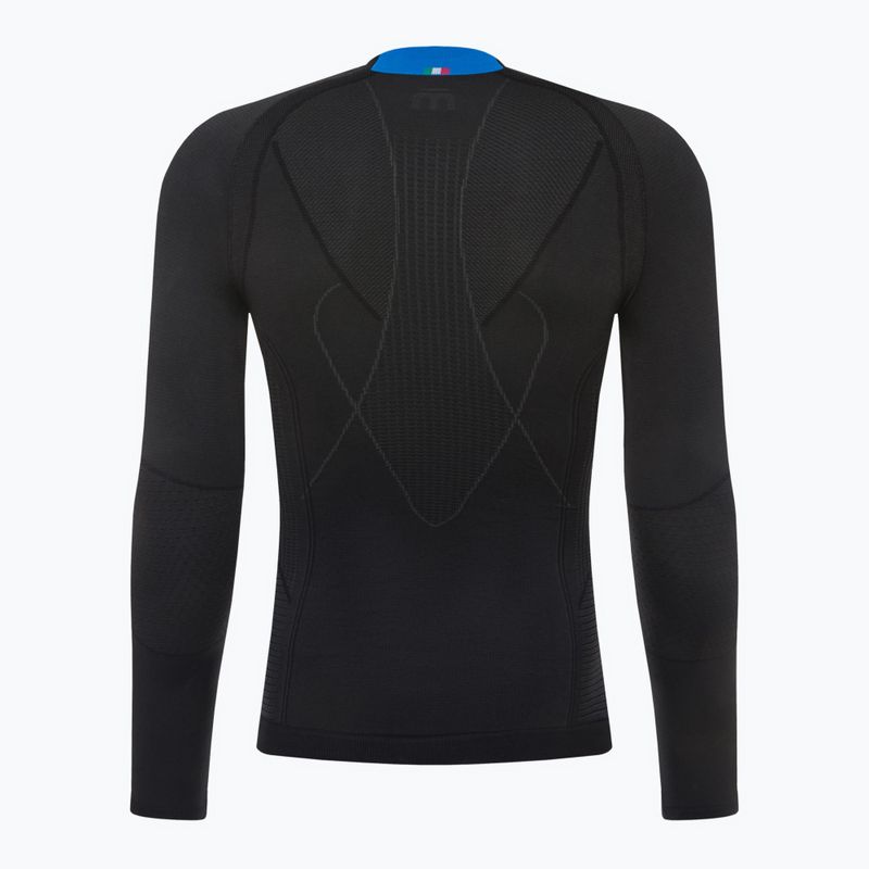Pánská termoakční mikina Mico Odor Zero Mock Neck nero 7