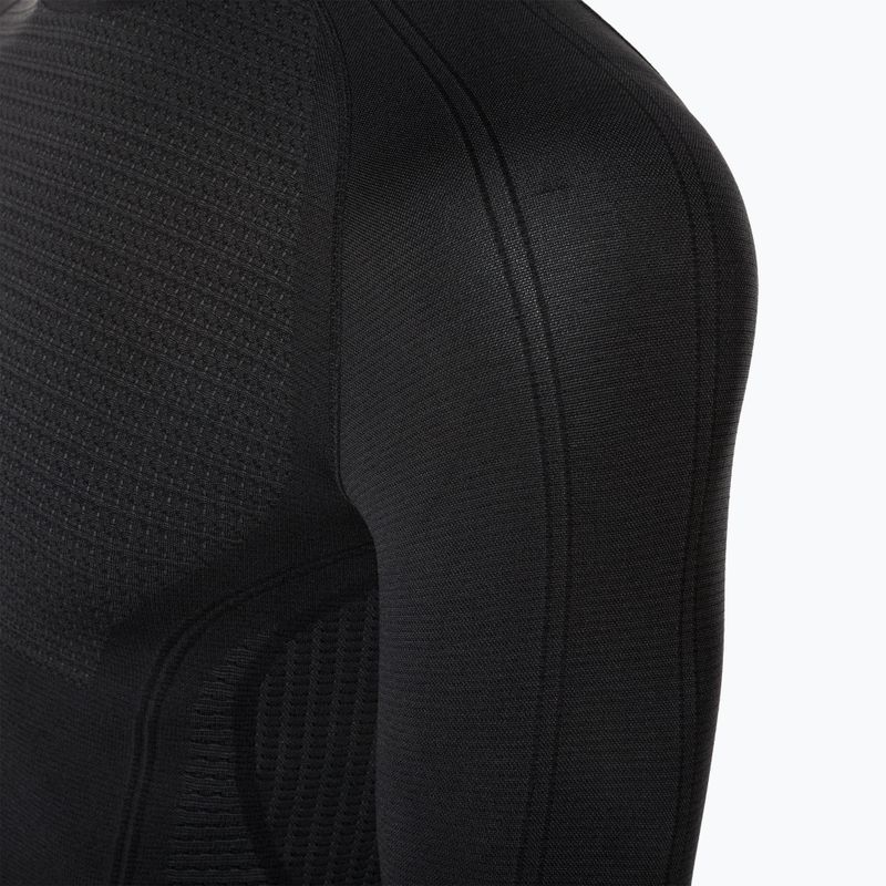 Pánská termoakční mikina Mico Odor Zero Mock Neck nero 8