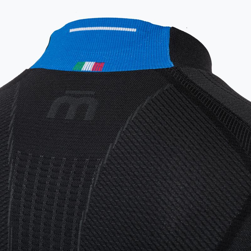 Pánská termoakční mikina Mico Odor Zero Mock Neck nero 9