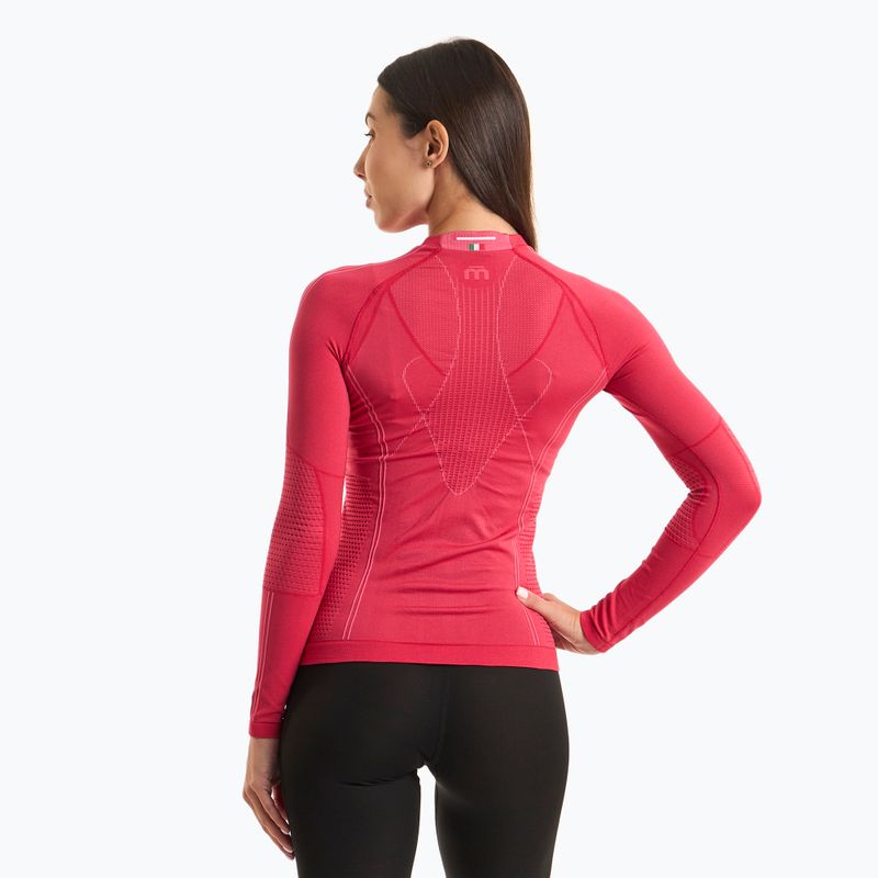 Dámské termoakční triko Mico Odor Zero Round Neck fresia 2