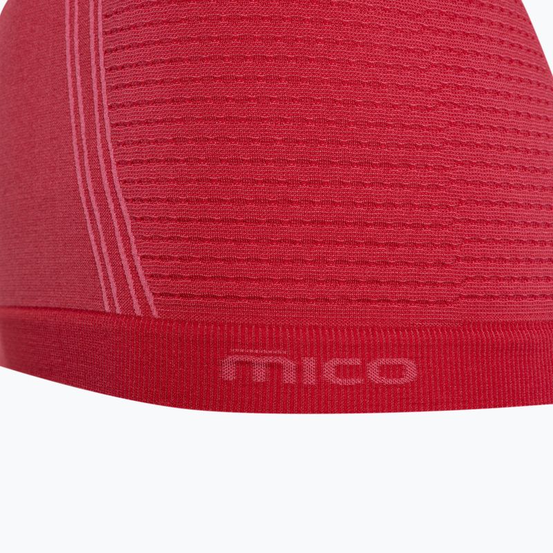 Dámské termo tričko Mico Odor Zero Round Neck růžové IN01455 10