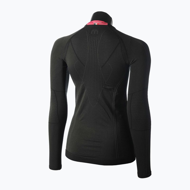 Mico Odor Zero Round Neck dámské termotričko černé IN01455 2