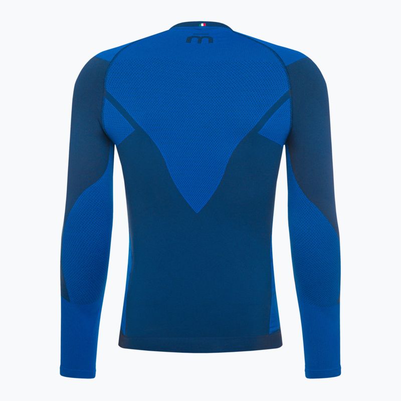 Pánská termoakční mikina Mico Warm Control Round Neck piombo 6