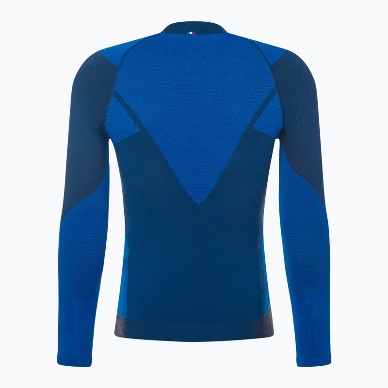 Pánská termoakční mikina Mico Warm Control Mock Neck piombo 7