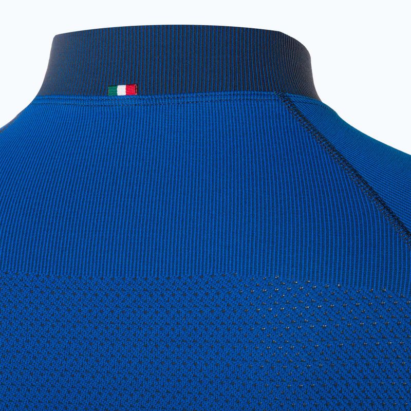 Pánská termoakční mikina Mico Warm Control Mock Neck piombo 9