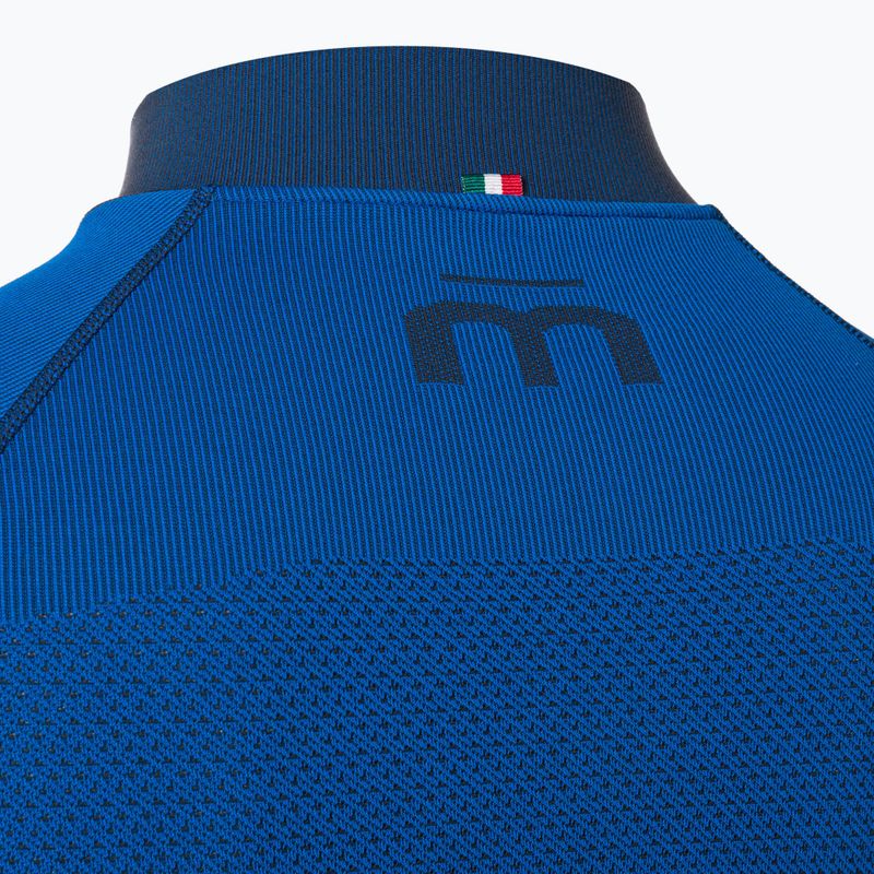 Pánská termoakční mikina Mico Warm Control Zip Neck piombo 4