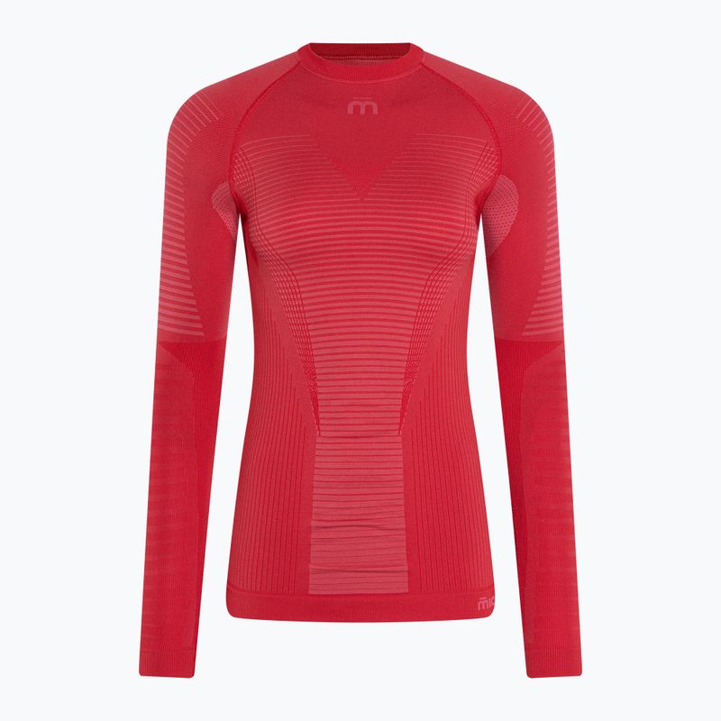 Dámská termoakční mikina Mico Warm Control Round Neck fragola 6