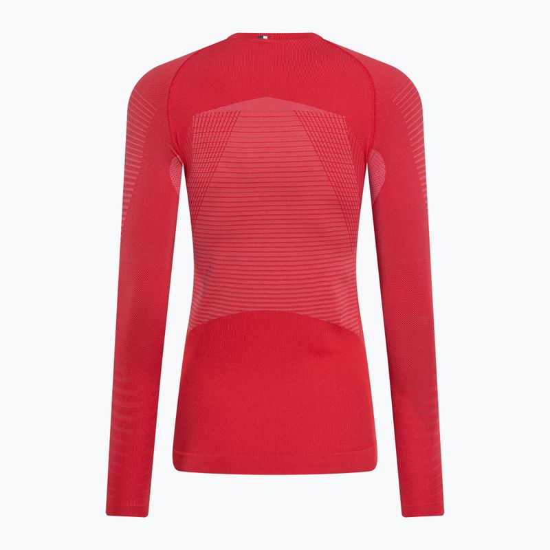 Dámská termoakční mikina Mico Warm Control Round Neck fragola 7