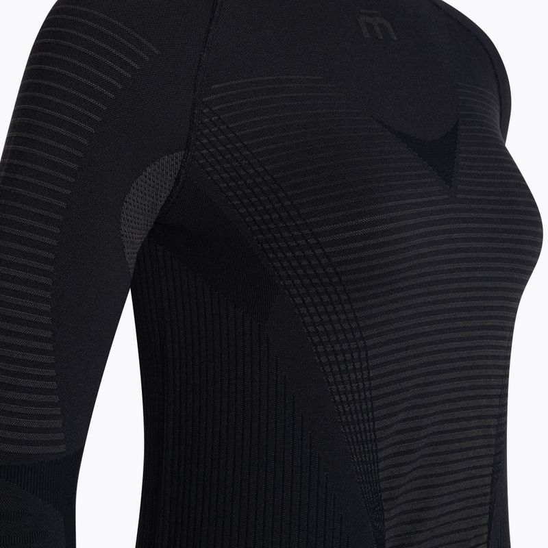 Dámská termoakční mikina Mico Warm Control Round Neck nero 7