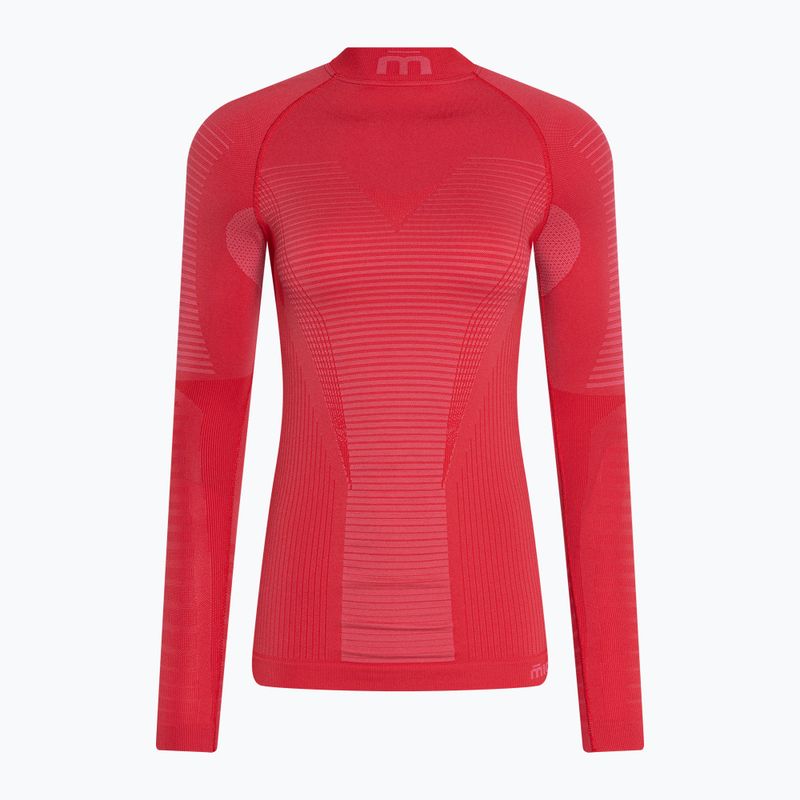 Dámské termo tričko Mico Warm Control Mock Neck růžové IN01856 6