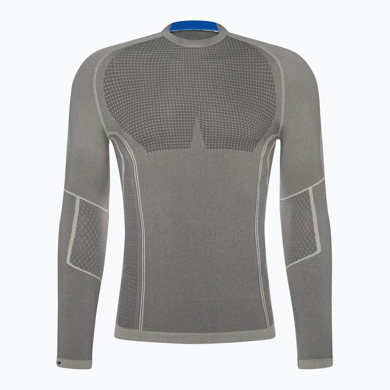 Pánská termoakční mikina Mico Odor Zero Round Neck grigio 6