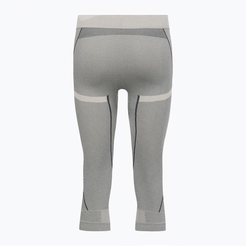 Pánské termo kalhoty Mico Odor Zero Ionic+ 3/4 šedé CM01454 2