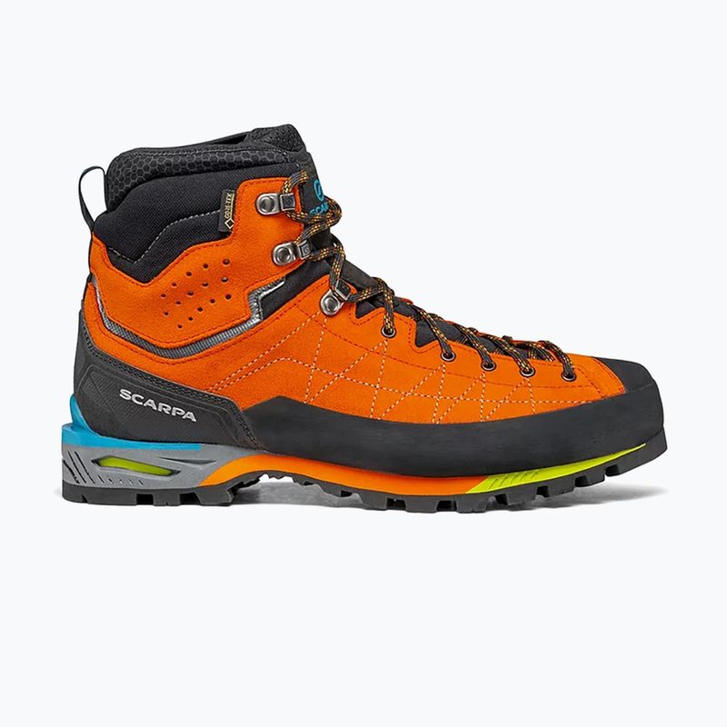 Pánské horolezecké boty SCARPA Zodiac Tech GTX oranžové 71100-200 11