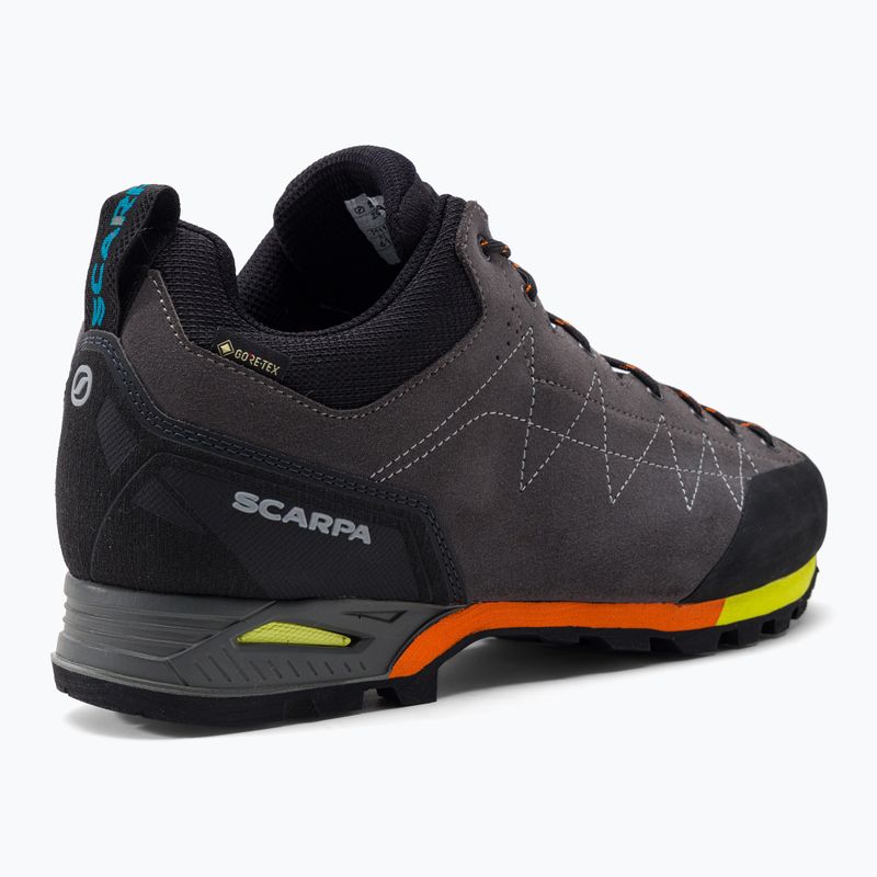 Pánské přístupové boty SCARPA Zodiac GTX šedé 71115-200 7