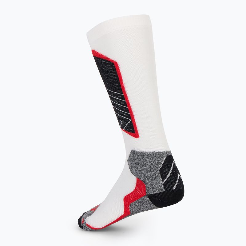 Dětské lyžařské ponožky Nordica Tech Junior white/black/red