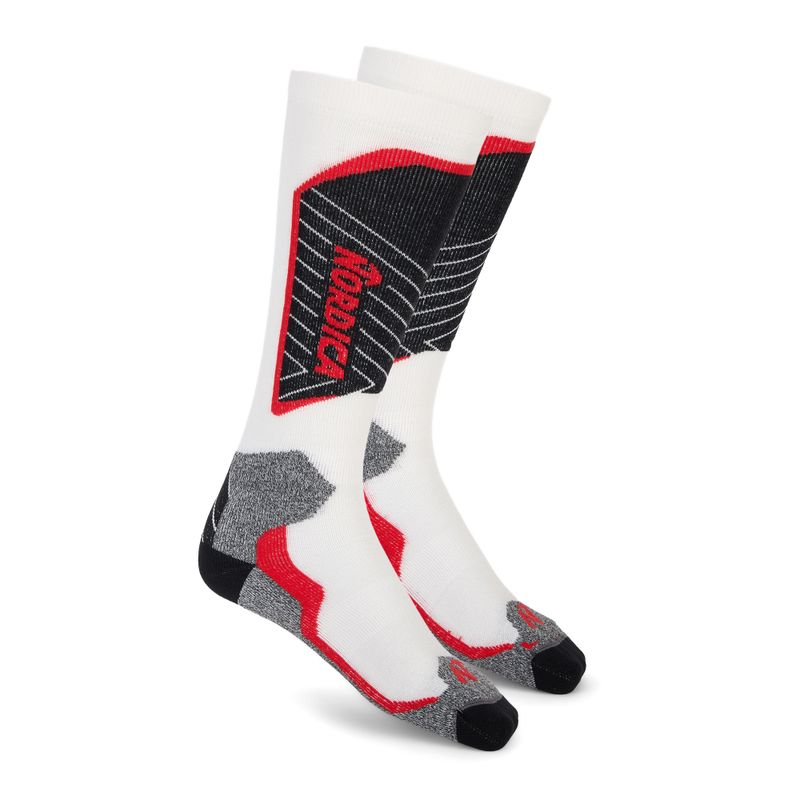 Dětské lyžařské ponožky Nordica Tech Junior white/black/red 5