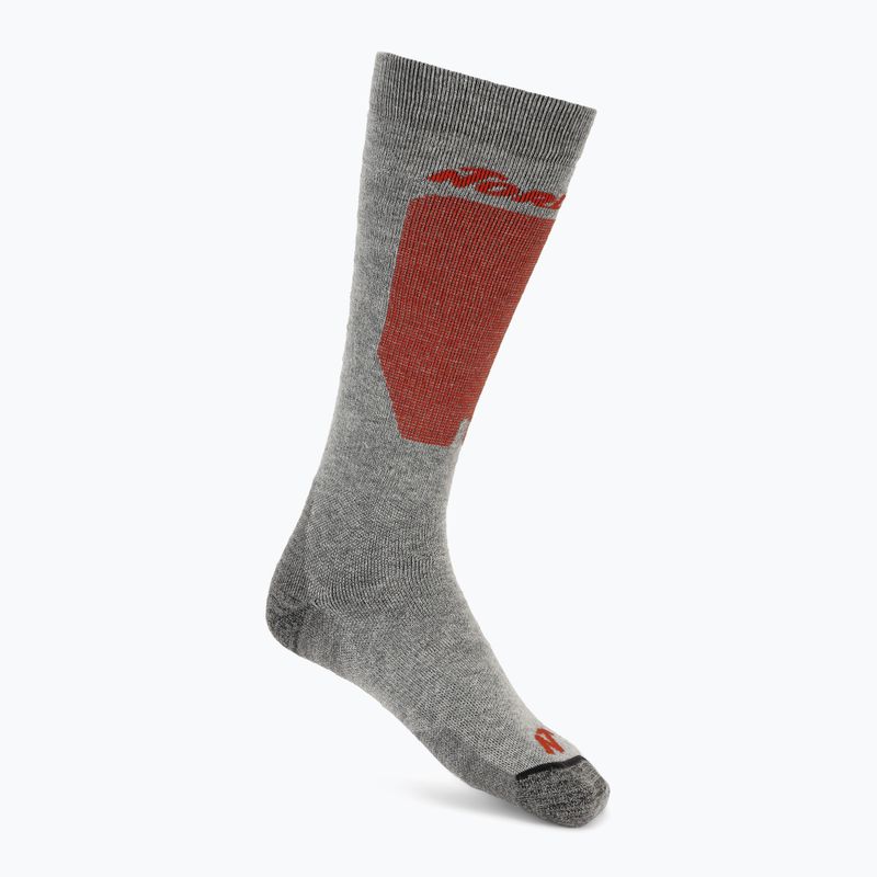Lyžařské ponožky Nordica Uni 2.0 2 páry grey/ red+black/ red 2