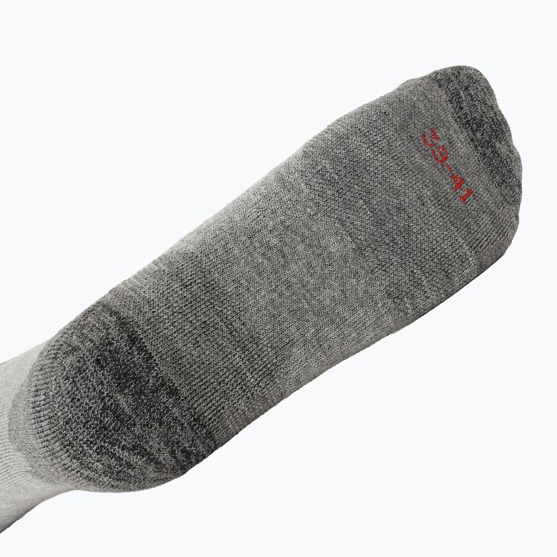Lyžařské ponožky Nordica Uni 2.0 2 páry grey/ red+black/ red 5