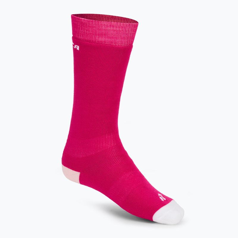 Dětské lyžařské ponožky Nordica Multisports 2 páry fuxia/ rose/ white 2