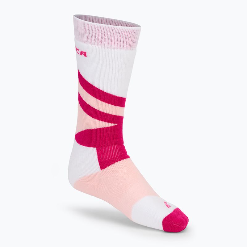 Dětské lyžařské ponožky Nordica Multisports 2 páry fuxia/ rose/ white 5