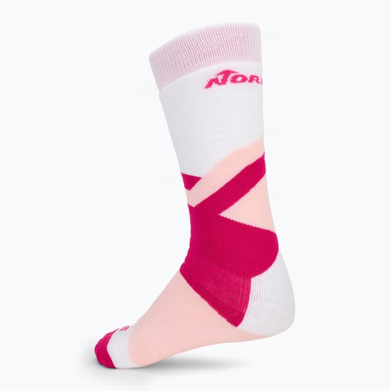 Dětské lyžařské ponožky Nordica Multisports 2 páry fuxia/ rose/ white 6