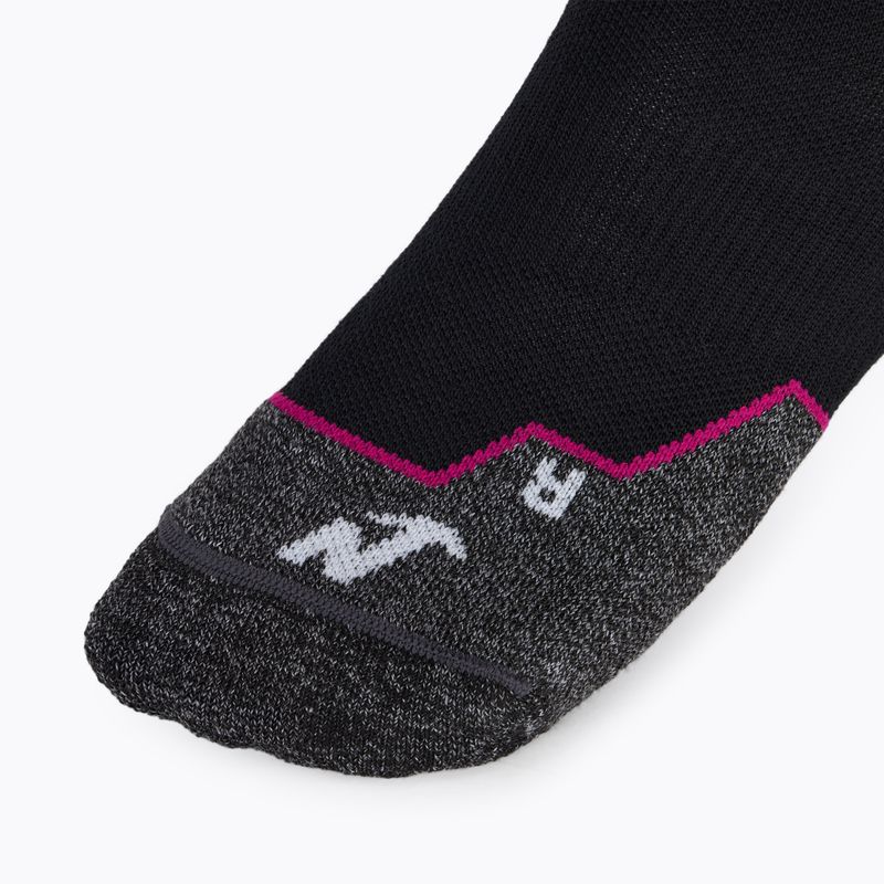 Dámské lyžařské ponožky Nordica High Performance 3.0 black/fuchsia/white 3