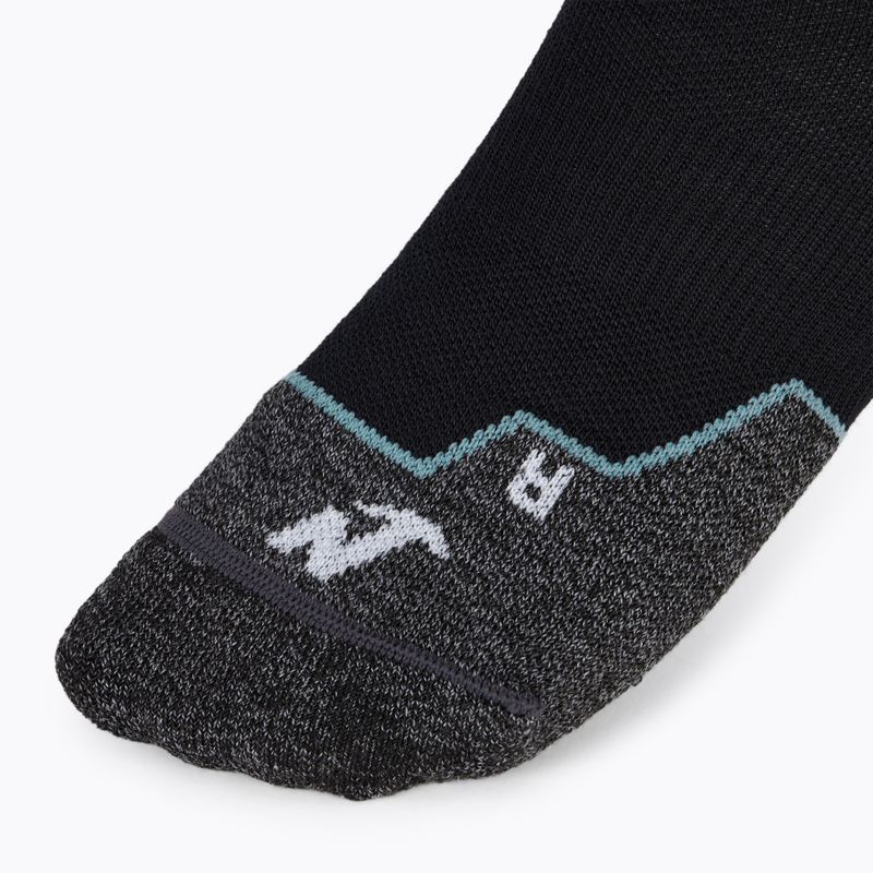 Dámské lyžařské ponožky Nordica High Performance 3.0 black/lichen blue/white 3