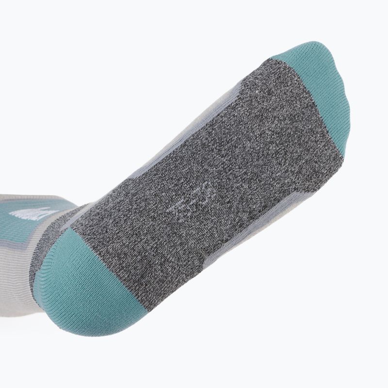 Dětské lyžařské ponožky Nordica Tech Junior grey/lichen blue/cool grey 4