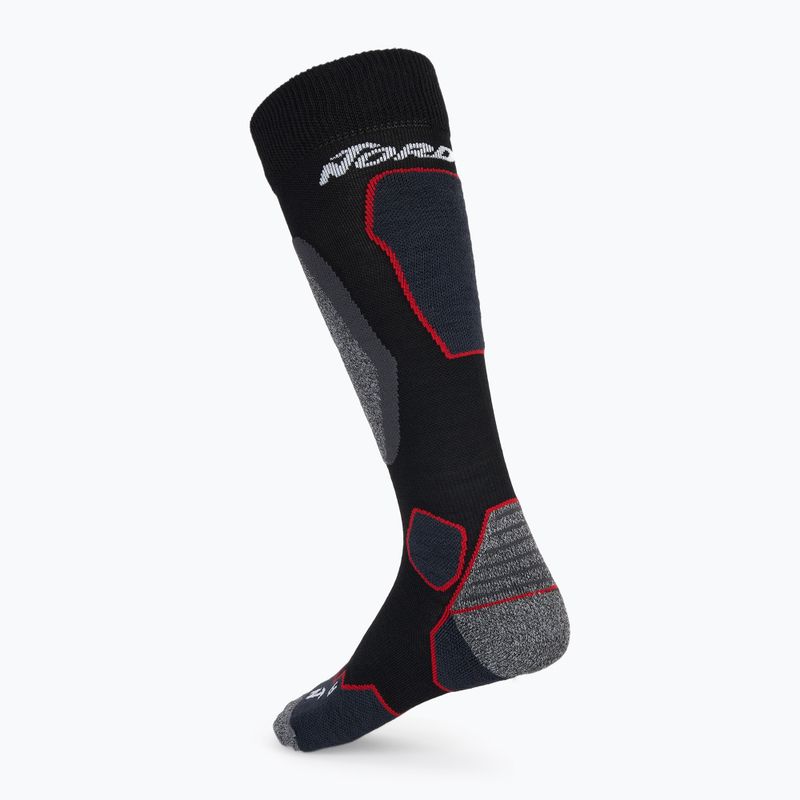 Pánské lyžařské ponožky Nordica High Performance 3.0 black/red/anthracite 2