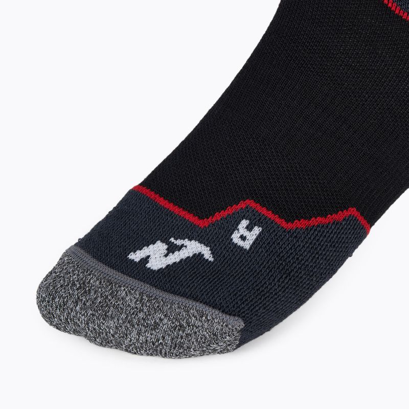 Pánské lyžařské ponožky Nordica High Performance 3.0 black/red/anthracite 3