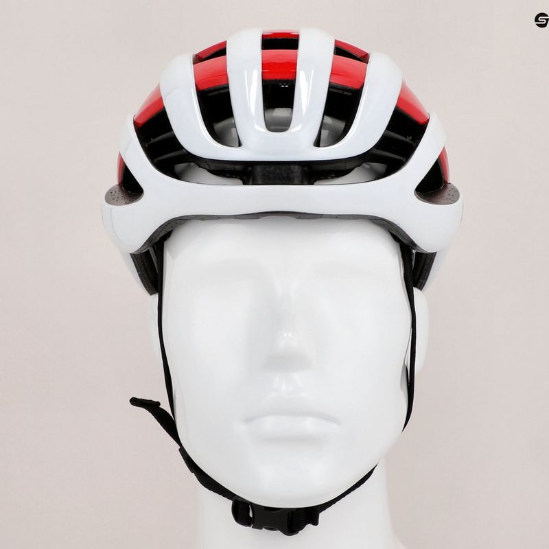 Cyklistická příručka ABUS AirBreaker bílo-červený 86836 11