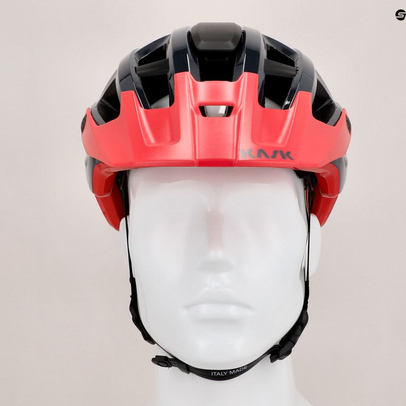 Cyklistická přilba KASK Rex černo-červená CHE00038.267 7