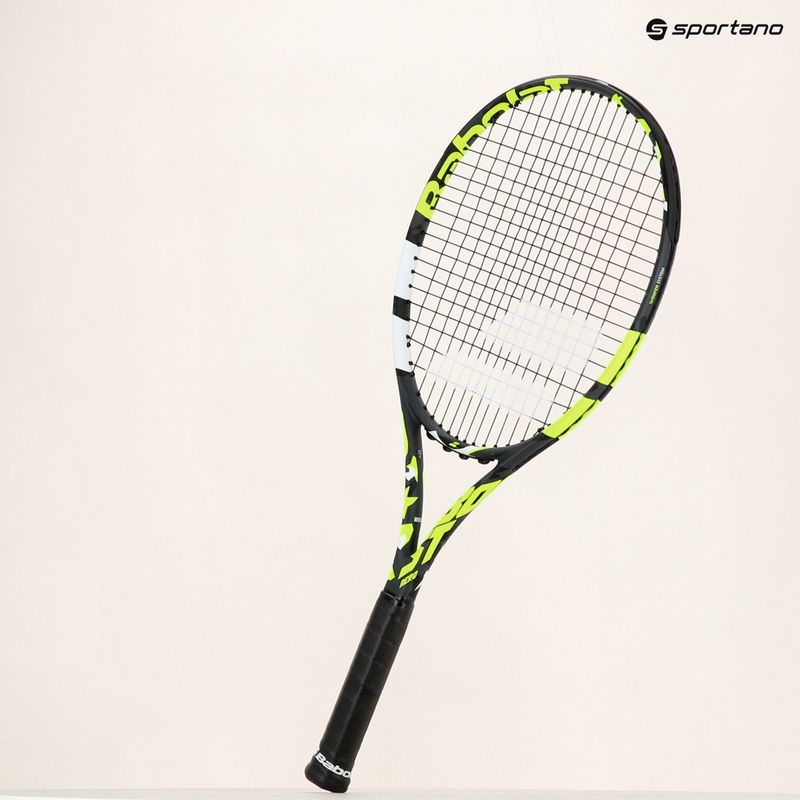 Tenisová raketa Babolat Boost Aero šedo-žlutá 121242 11