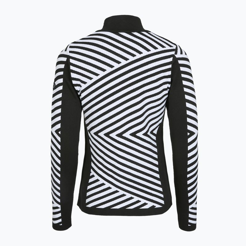 Dámská termo mikina  Newland Coral Full Zip black/white 2