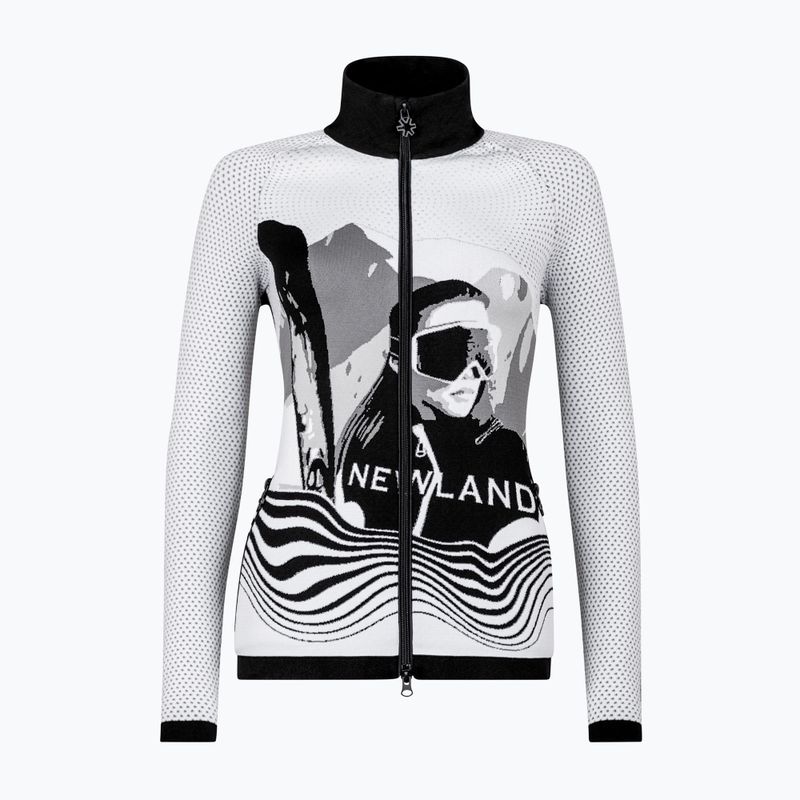 Dámská termo mikina  Newland Cordelia Full Zip black/white