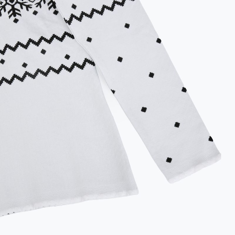 Dámská termo mikina  Newland Groenlandia Half Zip white/black 4