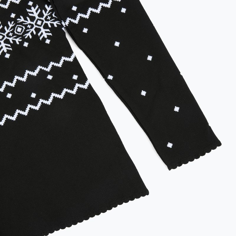 Dámská termo mikina  Newland Groenlandia Half Zip black/white 4