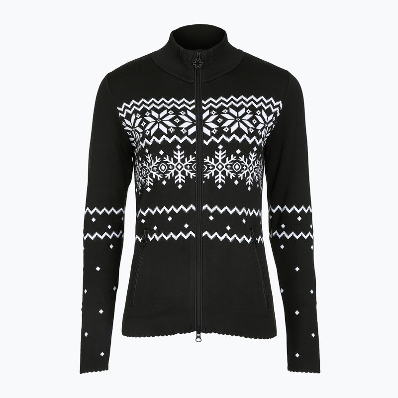 Dámská termo mikina Newland Guenda Full Zip black/white