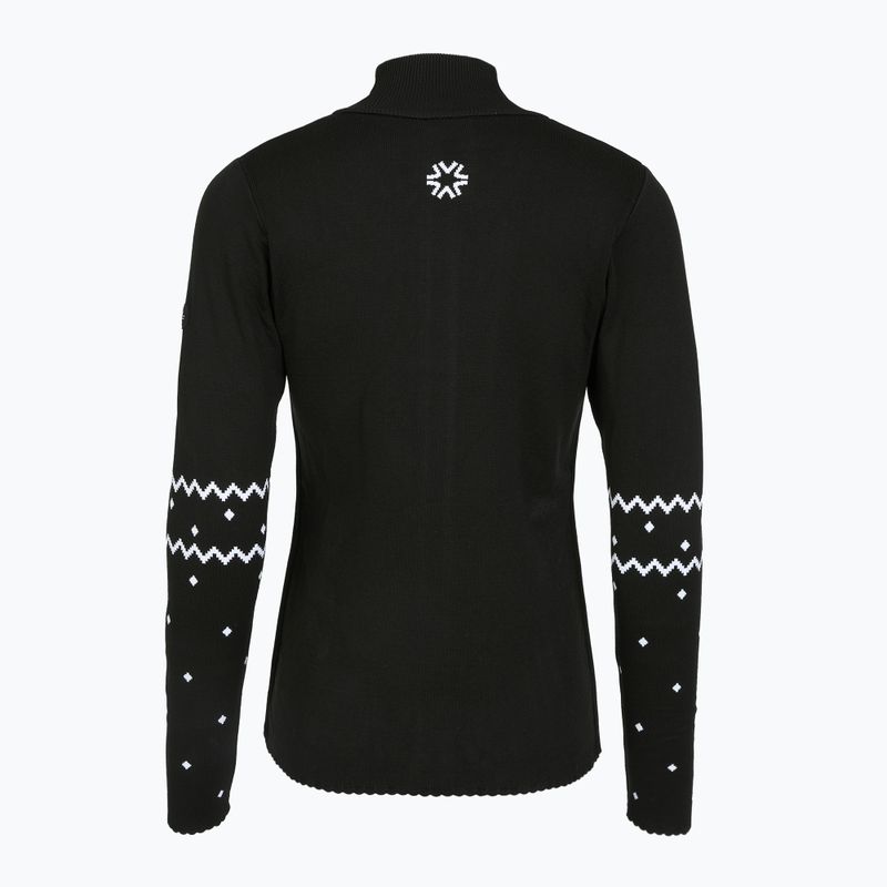 Dámská termo mikina Newland Guenda Full Zip black/white 2