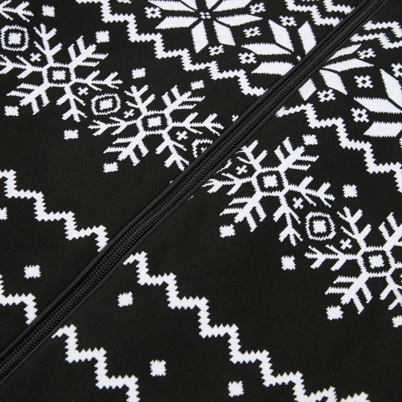 Dámská termo mikina Newland Guenda Full Zip black/white 3