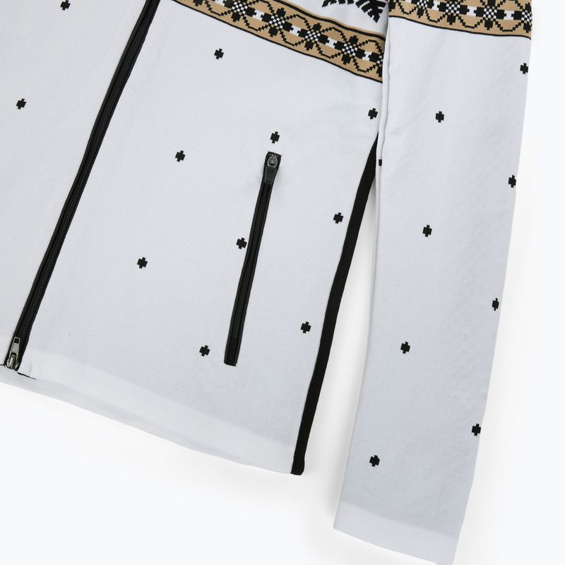 Dámská termo mikina  Newland Jadis Full Zip white/black 4