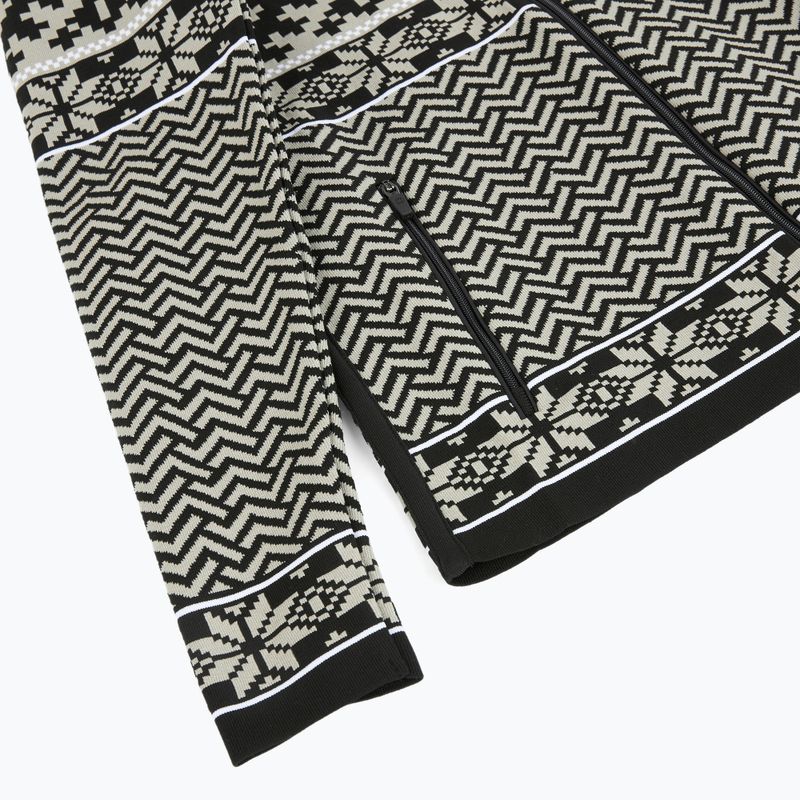 Dámská termo mikina  Newland Kylie Full Zip black/stone 4