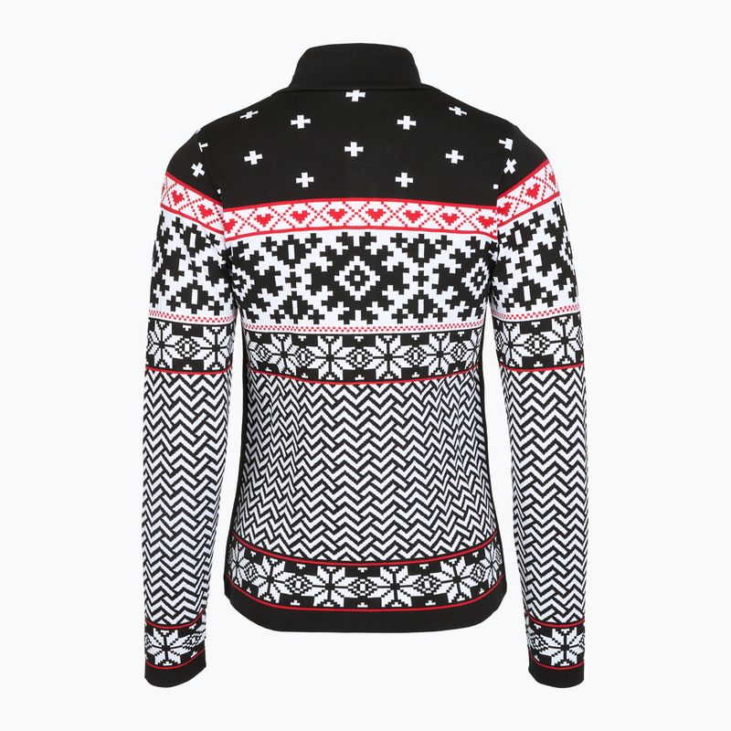 Dámská termo mikina Newland Kylie Full Zip black/white 2