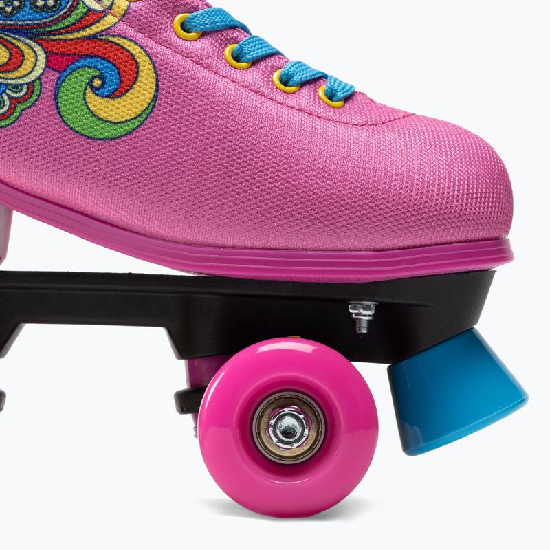 Dámské kolečkové brusle FILA Bella pink 6