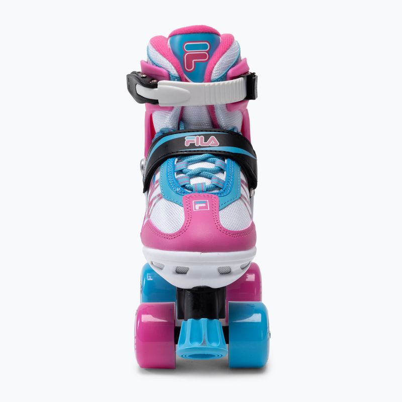 Dětské kolečkové brusle FILA Joy G white/pink/light blue 4