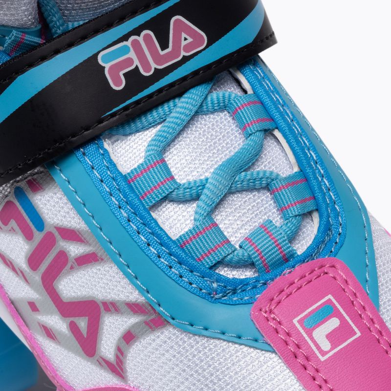 Dětské kolečkové brusle FILA Joy G white/pink/light blue 7