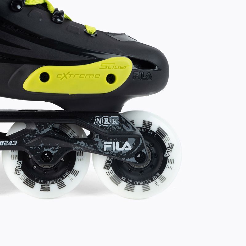 Pánské kolečkové brusle FILA NRK Fun black/yellow/pink 6