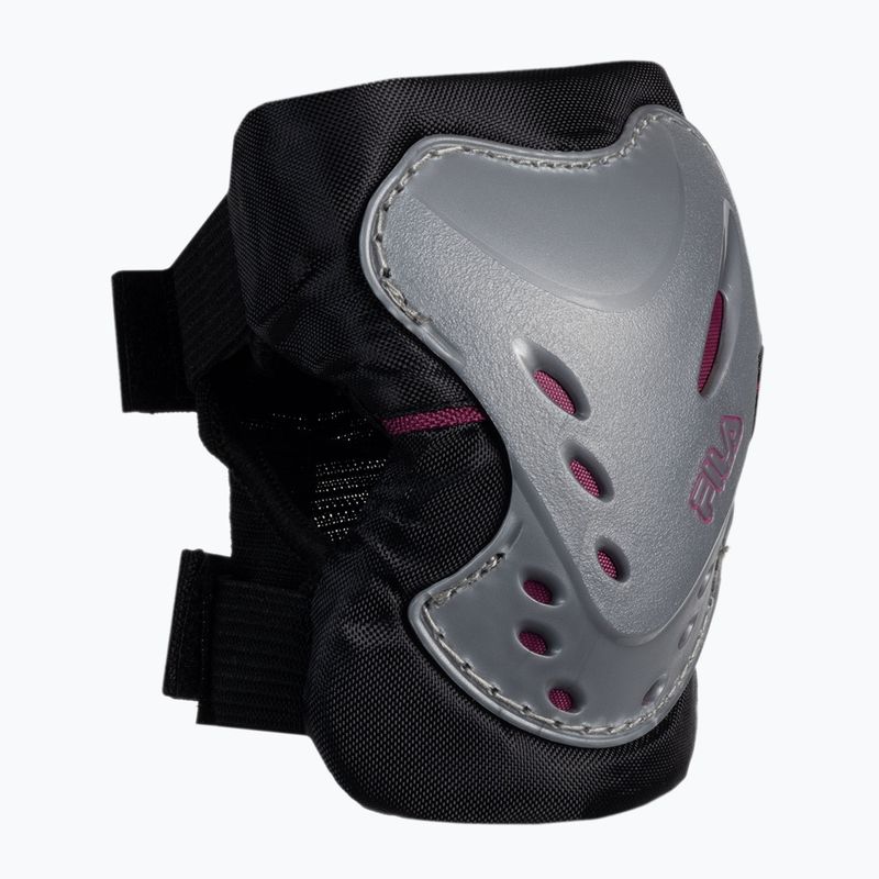 Sada dámských chráničů FILA FP Gears silver/black/pink 3